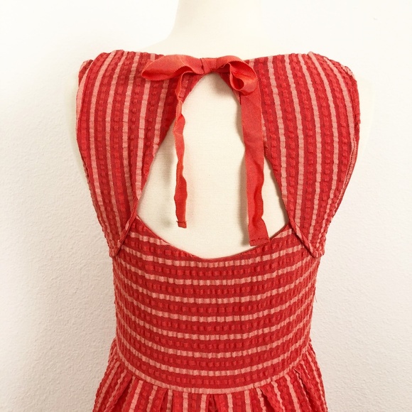 🪸Anthropologie Striped Dress, Size S, Pockets! - Picture 3 of 11